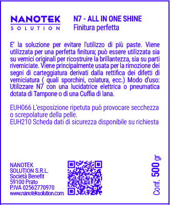 N7 ALL IN ONE SHINE - immagine 2